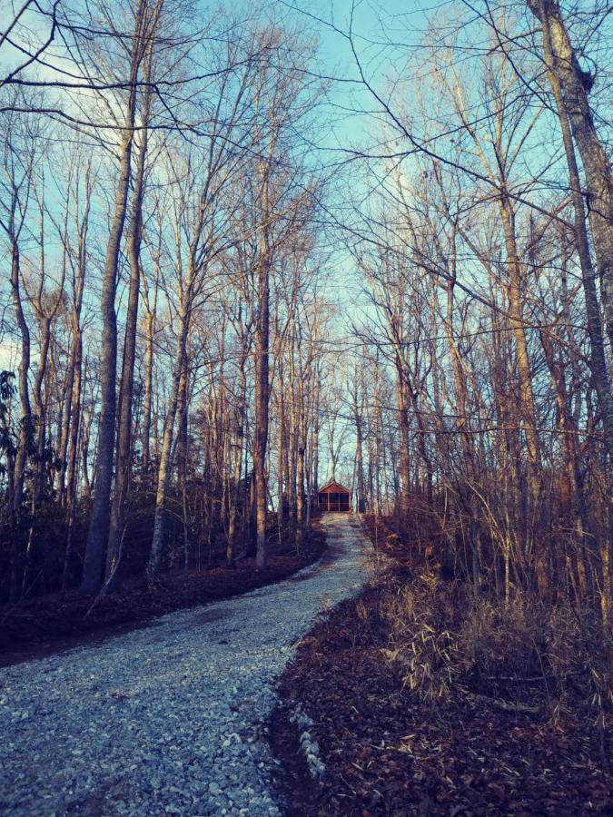 Two Rivers Cabins - The Mountaintop เบรวาร์ด ภายนอก รูปภาพ