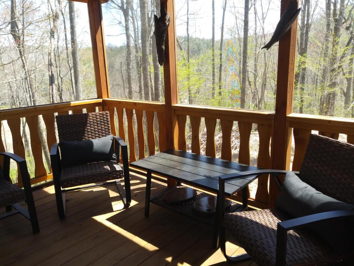 Two Rivers Cabins - The Mountaintop เบรวาร์ด ภายนอก รูปภาพ